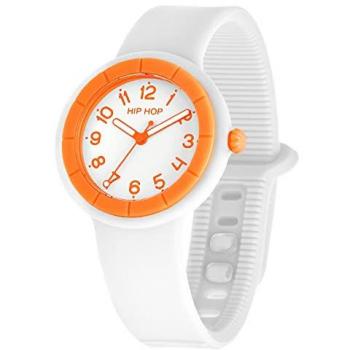 Reloj Hip Hop Mujer Hero.Dot Blanco Solo Tiempo 3H Cuarzo Correa Silicona HWU1134