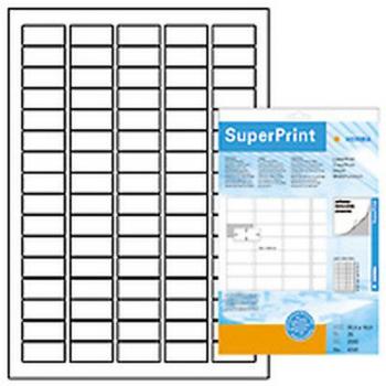 Herma Labels white removable 35,6x16,9 SuperPrint 2000 pcs. - Etiquetas de impresora
