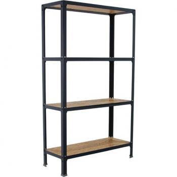 Estantería SIMONHOME CLICK WOOD PLUS 4/300 ANTRACITA/OSB