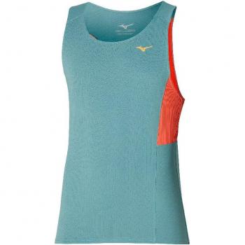 Camiseta de tirantes mujer Mizuno Active Dryaeroflow Tank, tejido Dryaeroflow, diseño sin mangas, transpirable, ligera, ideal para actividades deportivas