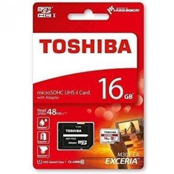 Toshiba M301 - Tarjeta de memoria micro SDHC de 32 GB, UHS-I