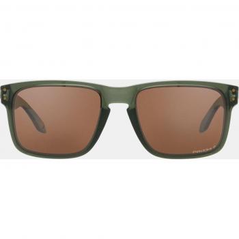Oakley Holbrook OO 9102 Unisex Sunglasses Dark Green/Brown Size: One Size, Brown female, Size: 55 MM