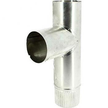 Té angular de aluminio 90° diámetro 111 mm - TEN