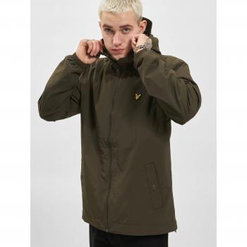 Lyle & Scott Men's Zip Through Hooded Jacket - Green - Size: Small/Regular 36