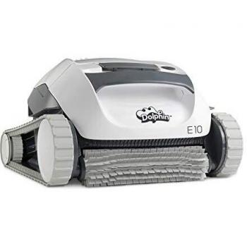 MAYTRONICS Robot Limpiafondos de Piscina Automático - Cubre hasta 8 m - Limpia Fondo - Cable de 12 m - De Fácil Limpieza - Accesorios Piscina - Garantía de 2 Años - Dolphin E 10