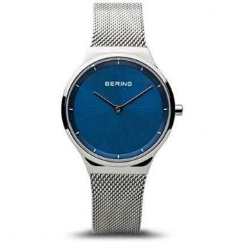 BERING Reloj Analógico para Mujer de Cuarzo con Correa en Acero Inoxidable 12131-008