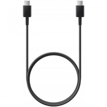 Cable de Datos Samsung EP-DG980BBE USB-C a USB-C 1m Negro, Carga Rápida 3A