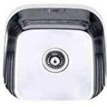 Fregadero inox Cata CB4040, 1 seno, bajo encimeram