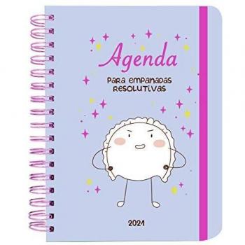 Agenda anual semana vista 2021 Croqueta y Empanadilla