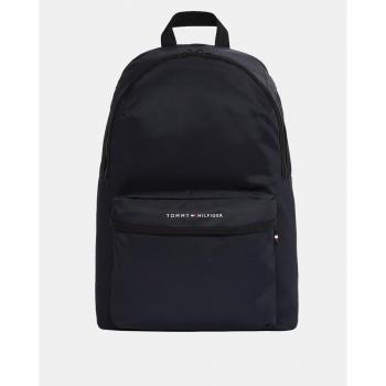 Eco-Friendly Designer Backpack with Laptop Compartment - Tommy Hilfiger, Backpacks, male, Blue, Size: ONE SIZE