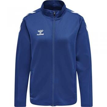 Chaqueta Hummel Hmlcore Xk, Sudadera Core XK Poly Zip Mujer, Azul Verdadero, XS Femenino