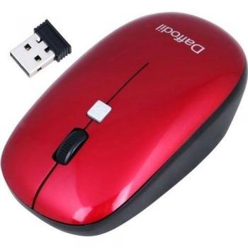 Daffodil WMS316R Ratón Óptico Inalámbrico 2.4GHz - Mouse sin cables, 3 Botones PC Mouse 7 y rueda de desplazamiento - Sensiblidad ajustable - Compatible con ordenadores de sobremesa / portátiles y netbooks - Windows