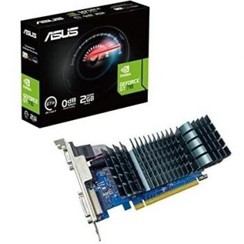 ASUS GeForce GT 710 2GB GDDR3 EVO Silent Low Profile Graphics Card (GT710-SL-2GD3-BRK-EVO)