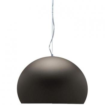 Lámpara Colgante LED Kartell Small FL/Y Marrón Mate