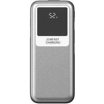 Power Bank Leotec 10000mAh 35W USB-C y Lightning Retráctil