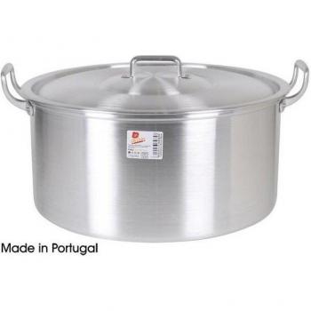 Cacerola de Aluminio Resistente y Ligera con Asas 40cm - Antiadherente y Distribución Uniforme del Calor