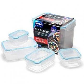 Addison Ross Addis Clip & Close - Fiambreras rectangulares
