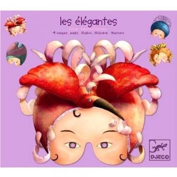 Djeco  fiestas mascaras elegantes