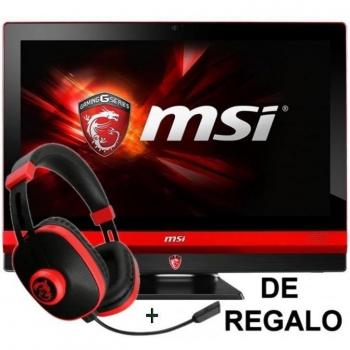 MSI Gaming 24 6QE 4K-011EU 2.6GHz i7-6700HQ 23.6 3840 x 2160Pixeles Negro, Rojo - Ordenador de sobremesa All in One