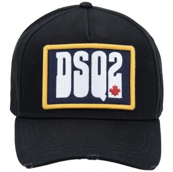 Dsquared2 Men's Accessories Hats & Caps Black Ss23, Black male, Size: ONE SIZE