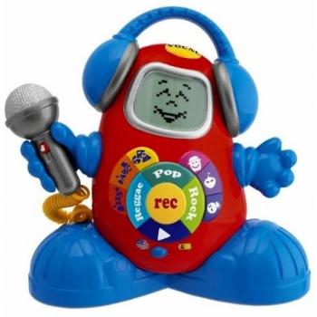 Chicco Mister DJ Multi - Juguetes interactivos, Cualquier género, LCD, Pop, Reggae, Roca, AA