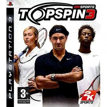 Videojuego de Tenis Top Spin 3 para PS3 - Edición CIB