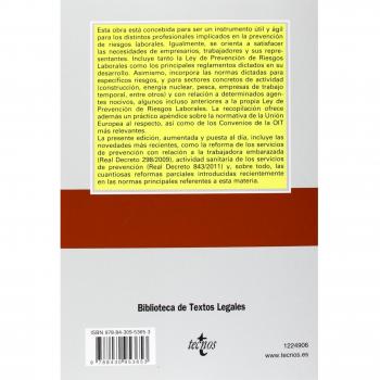 Legislación sobre seguridad y salud en el trabajo