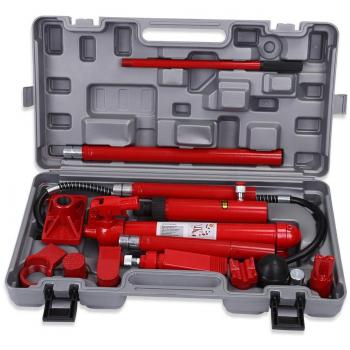 Yosoo 1 Set 10 Ton Poderoso Gato Hidráulico para Coche Van SUV Superior Kit de Herramientas para Reparación del Marco del Cuerpo