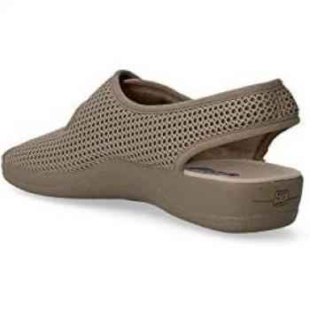 DEVALVERDE Zapatilla de casa cómoda Mujer Val 1185 Arena - 40, Arena