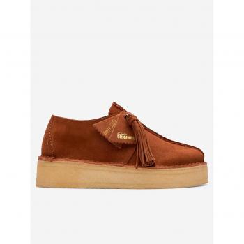 Zapatos de Mujer Clarks W Trek Wedge Gamuza Mocha Bisque Marrón 39.5 EU