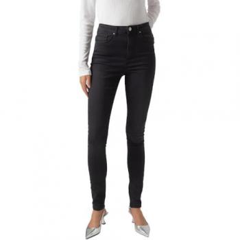 Jeans Skinny Mujer Vero Moda Sophia, Talle Alto, Ajuste Slim, Denim Gris Oscuro