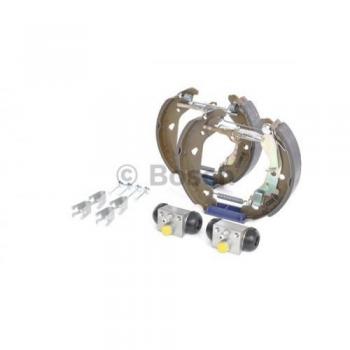 Bosch KS617 Kit Super Pro Kit de freno trasero de tambor 1 juego completo premontado