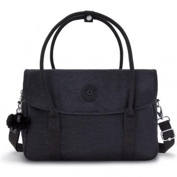Kipling SUPERWORKER S - Portadocumentos de mujer en negro con cremallera
