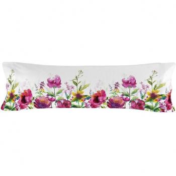 Funda de almohada HappyFriday Cassia Multicolor 50 x 75 cm (2 Unidades)