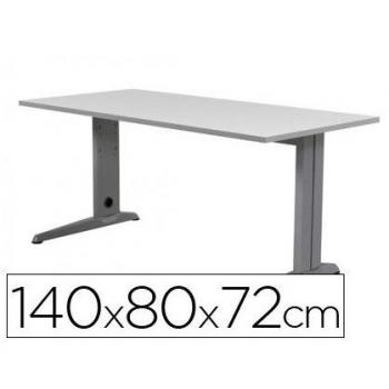 Ecotonik 480728 - Roc mesa rect metal gris 140x80 2001ac02