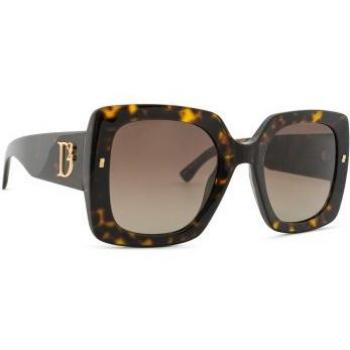 DSQUARED2 D2 0063/S 086 HA 53 Stylish Sunglasses, Brown, Female, Size: 53 MM