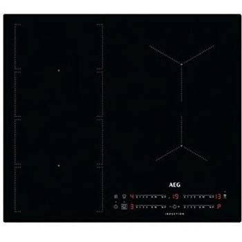 Piano de Cocción a Inducción AEG IKE64473IB, 60 cm, 4 Zonas, Función MultiBridge, Color Negro