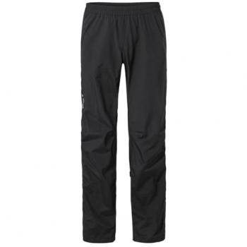 Vaude Yaras IV Men's Zip Rain Trousers - Black - Size L