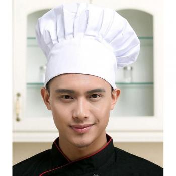 honeysuck ajustable cocina Ware blanco algodón Chef sombrero de trabajo