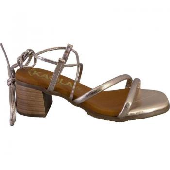 Sandalias de Mujer KAOLA 979 ANTE SERRAJE PLATINO
