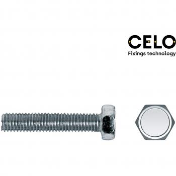 Caja 250 unidades tornillo métrico hexagonal DIN/REF 933 Ø6x40mm zincado Celo