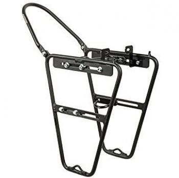Soporte para bicicletas ACR-F14 Montaje frontal de aluminio 10Kg Negro