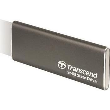 SSD Externo Transcend ESD265C - 2 TB - USB Tipo-C 3.2 Gen 2 - 1050 MB/s - Gris