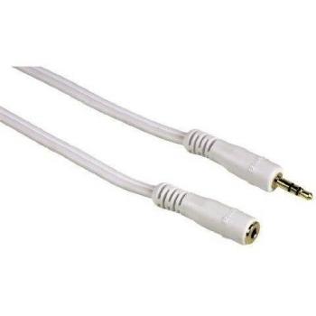 Hama 00014005 - Cable alargador de audio con clavijas de 3,5 mm, 2 m