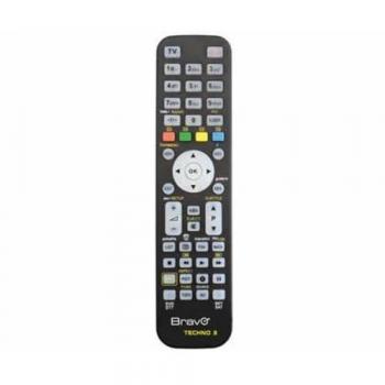 Telecomando Universal Bravo Techno 3 Inalámbrico para TV, DVD/Blu-ray, DTT, SAT y VCR