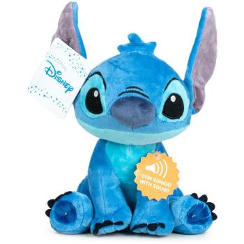 Peluche Disney Stitch con Sonido, 30cm, Color Azul