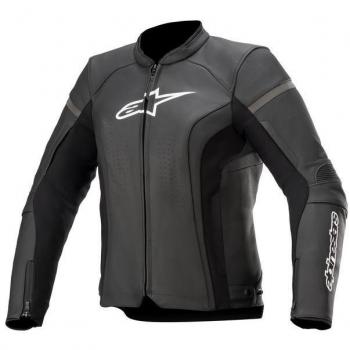 Chaqueta de Moto Alpinestars Stella Kira V2 para Mujer - Diseño Elegante - Alta Calidad - Negra (38)