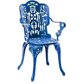 SELETTI | Industry Collection Aluminium Armchair - Sky Blue