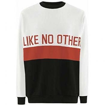 Kappa Authentic Bethek Men's Multicolor Crewneck Sweatshirt - White/Black/Red