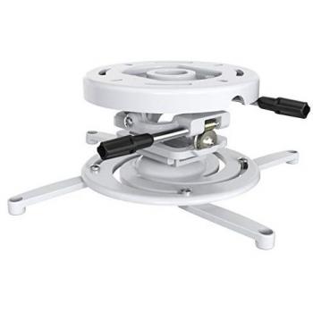 Soporte de techo blanco para proyector MYWALL H 16 WL, hasta 15 kg